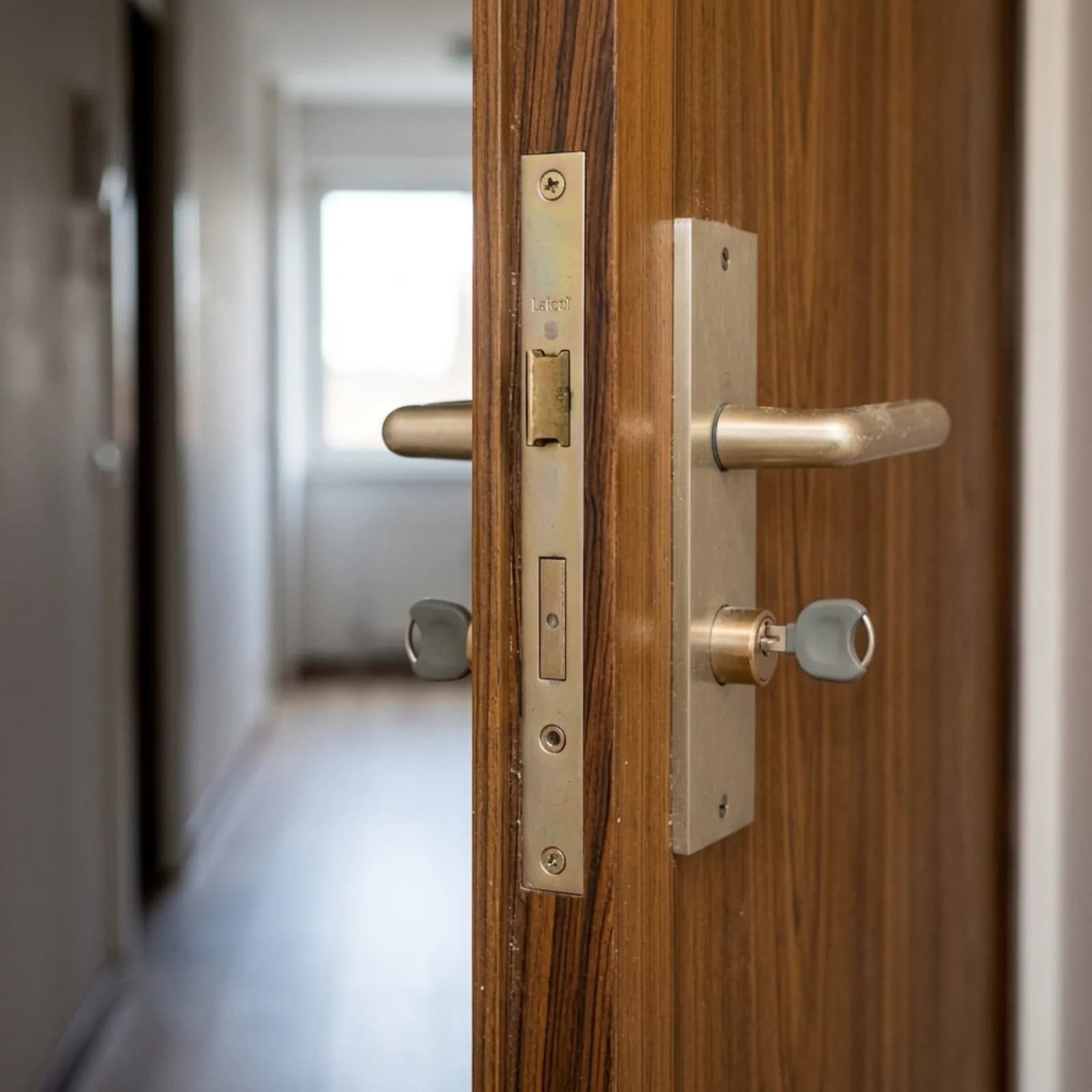 Installation d’une serrure multipoints sur une porte d’entrée